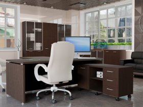Комплект офисной мебели Президент-ПРО в Здвинске - zdvinsk.mebel-nsk.ru | фото