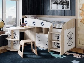 Кровать комбинированная «Немо» в Здвинске - zdvinsk.mebel-nsk.ru | фото