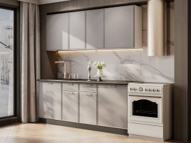 Кухонный гарнитур «Адель» 2,0м (нео) в Здвинске - zdvinsk.mebel-nsk.ru | фото