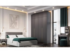 Модульная спальня Эккервуд в Здвинске - zdvinsk.mebel-nsk.ru | фото