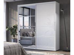 Шкаф-купе Крафт-6 2,0м (белый) в Здвинске - zdvinsk.mebel-nsk.ru | фото