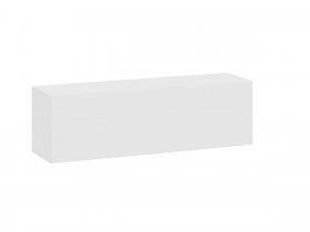 Шкаф навесной «Денвер» (белый текстурный) в Здвинске - zdvinsk.mebel-nsk.ru | фото