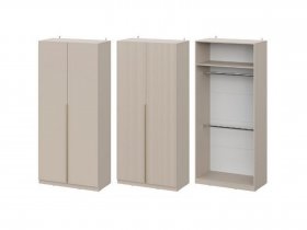 Шкаф ШК-100 Эккервуд (меланж) в Здвинске - zdvinsk.mebel-nsk.ru | фото