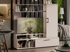 Стенка «Сиена» (кашемир) в Здвинске - zdvinsk.mebel-nsk.ru | фото
