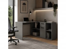 Стол письменный Лайт 03.245 (темно-серый) в Здвинске - zdvinsk.mebel-nsk.ru | фото