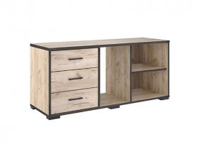Тумба 1200 Тм075.0 Гермес лофт (дуб крафт серый) в Здвинске - zdvinsk.mebel-nsk.ru | фото