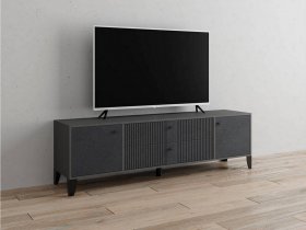 Тумба под ТВ Парус-10 (графит/гранит лофт) в Здвинске - zdvinsk.mebel-nsk.ru | фото
